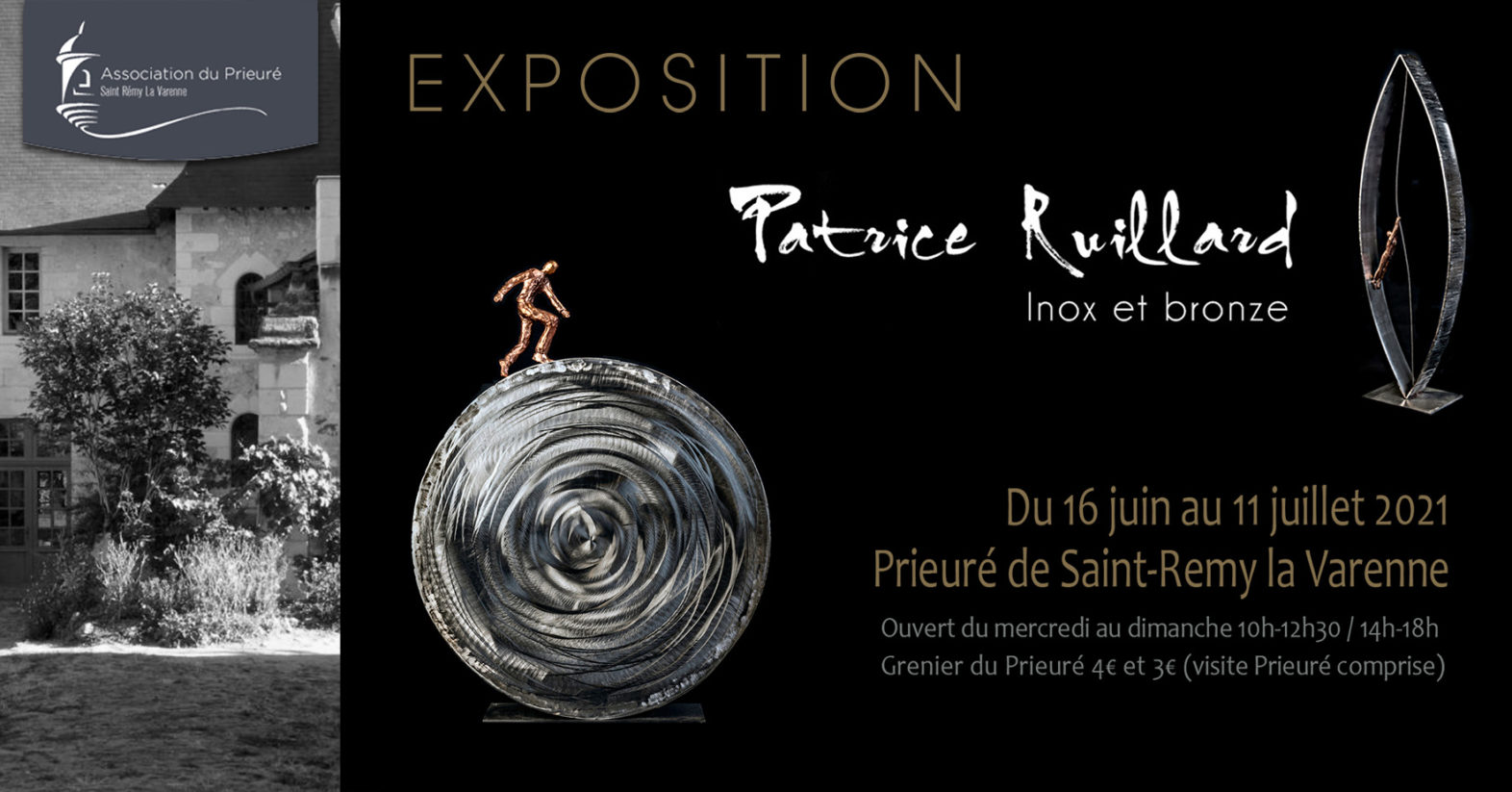 Exposition Patrice Ruillard (prolongation jusqu'au 31 Août)