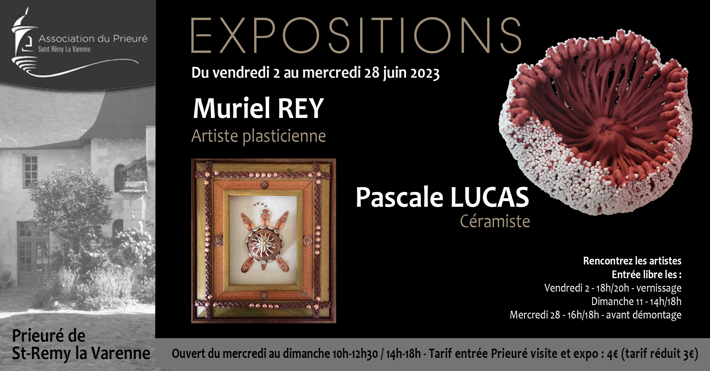 Exposition Muriel Rey et Pascale Lucas